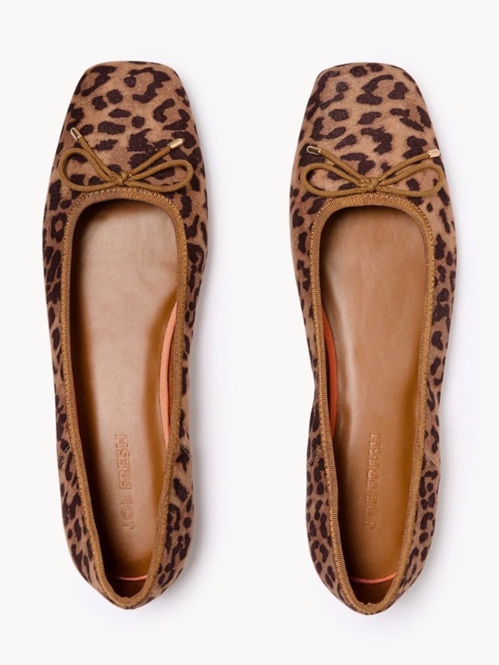 Brand new cheetah ballet flats